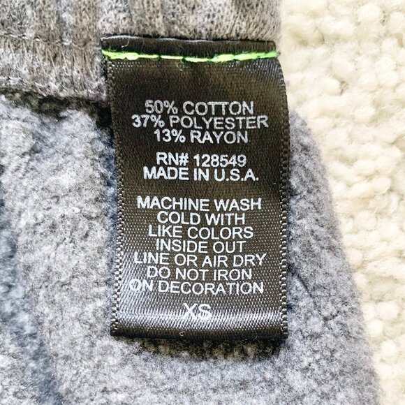 GUC Aviator Nation Venice Joggers/Sweatpants, Heather Grey, XS - Picture 12 of 15